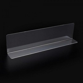 L-shaped Transparent Divider 25x6cm (1 Piece) Standard Type 5ea