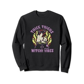 Thick Thighs Witchy Vibes Sweatshirt