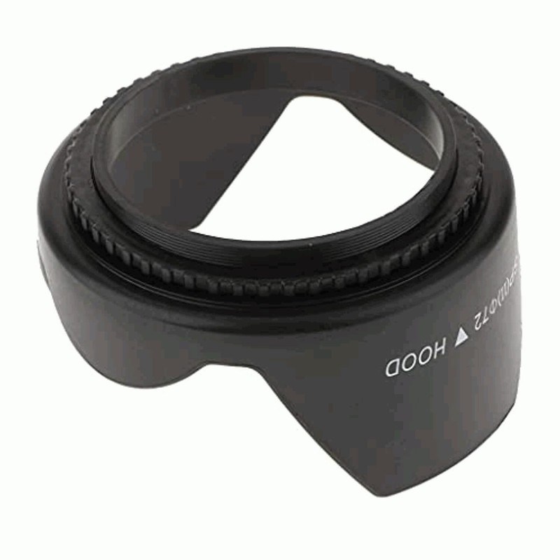TECHZOCO Digital Tulip Flower Sun Visor Lens Hood Camera Lens