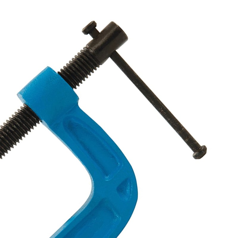 Dapetz ® Light Duty G Clamp 100mm Cast Iron Frame