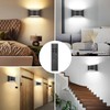 TRLIFE Modern LED Wall Sconces, Remote Control Dimmable and Adjustable