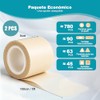 Cinta Hydrocolloid Roll 1.5m x 2PCS, Vendajes de Parches Hidrocoloides