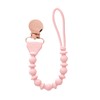Itzy Ritzy Silicone Pacifier Clip; 100% Food Grade Silicone Pacifier