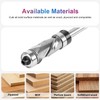 SpeTool 1/4 Inch Shank Flush Trim Router Bit, Up &