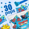 Ring Pop Blue Individually Wrapped Candy, 30 Count Lollipop Pack