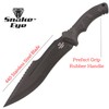 Snake Eye Tactical Fixed Blade-Outdoor-Hiking Hunting Machete (63-BK)
