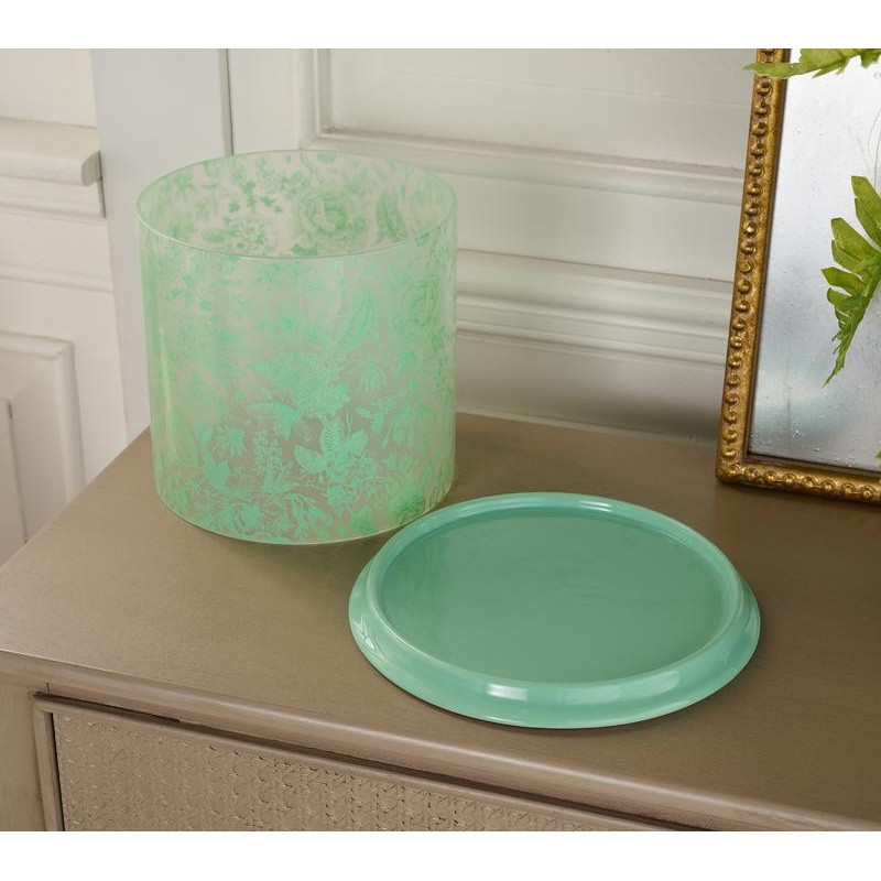 QVC HomeWorx by Slatkin + Co. Printed Toile Glass &