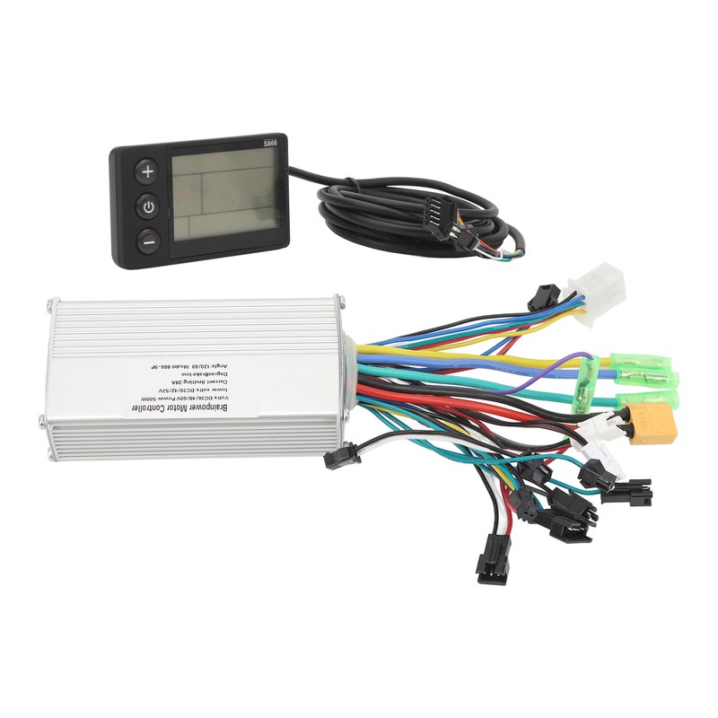 Electric Bike Controller Set 36V 48V 60V 500W 28A Brushless