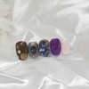 Romantic travel handmade nail tips - Short stiletto / 낭만여행