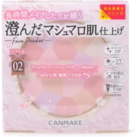  Canmake Marshmallow Finish Powder ~Abloom~ Refill 01 Dearest Bouquet 4.0g Face Powder Refill Transparent Sakura Tulle