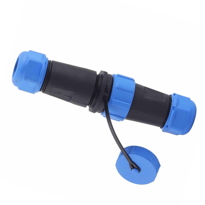 SP21 IP68 4Pin Waterproof Plastic Aviation Plug Socket Cable in