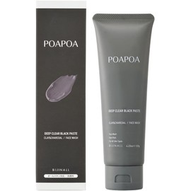  POAPOA Deep Clear Black Paste (Facial Cleanser) 4.2 oz (120 g)