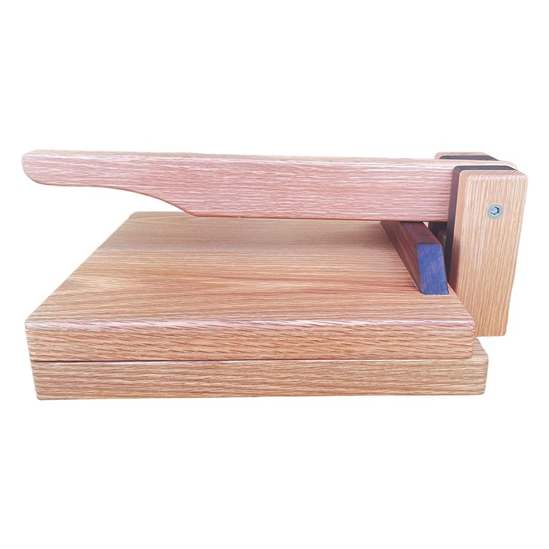 Central Coast Woodworks Hardwood Tortilla Press - Red Oak -