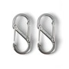 AVANT GARDE Carabiner, Lightweight, Strong, S-Shaped, Double Gate, Aluminum, Mat,