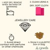 I Jewels Juego de gargantilla de perlas blancas chapadas en