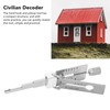 2 in 1 Decoder Hand Hook and Pickup Tool Stainless