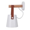 Modern Wooden Iron Bedroom Wall Mount Lamp Porch Corridor Study