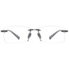 ABETOS Rimless Reading Glasses Blue Light Blocking Eyeglasses Men Women