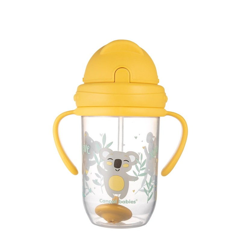 Canpol babies 56/606 270ml 6+m Leakproof Cup with Weighted Straw