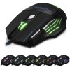 zelotes Gaming Mouse 7 Button Wired LED 7200 DPI Optical