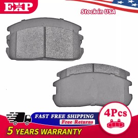 EXPPOWER 4PCS Rear Ceramic Brake Pads w/Hardware for Lacrosse Regal XTS Impala Malibu