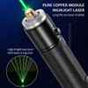 Long Range Green Light USB Charging Flashlight Green Shooting Flashlight