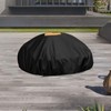 Topcover Cordless Robotic Pool Cleaner Cover,600D Waterproof Windproof Automatic Vacuum