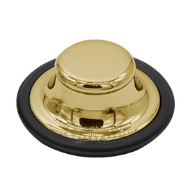 Westbrass D209-01 Waste Disposal Stopper, Polished Brass