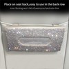 Bling Bling Sun Visor Car Tissue Box with Crystal Diamond