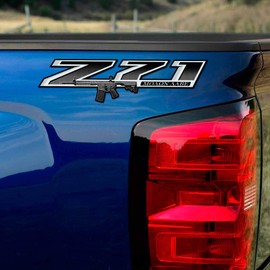 Silverado Molon Labe Gun Sticker AR15 Assault Rifle Truck Decal Set