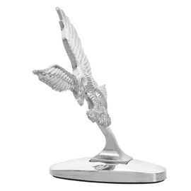 GRIRIW 3D Eagle Car Hood Ornament Metal Badge Universal Fit Auto Front Hood Decoration Vehicle Emblem for Automotive Styling