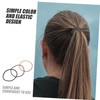 Baluue 100pcs High Elastic Hair Ties for Women Ponytail Holders