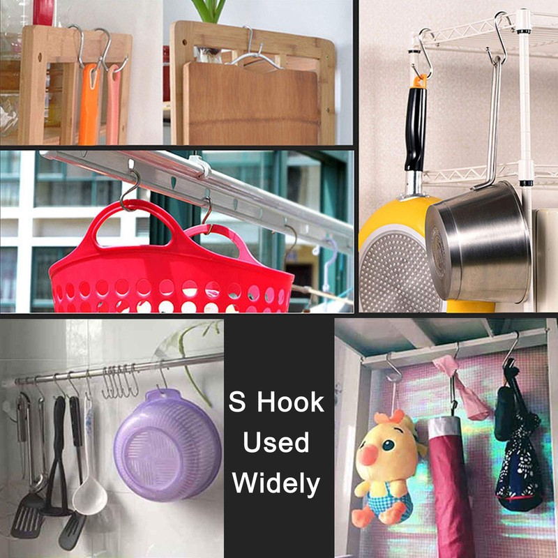 Anzhee S Shaped Hooks for Hanging 10Pack S Hooks Heavy