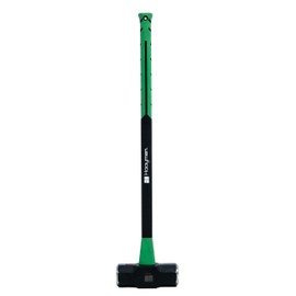 Hooyman 16lb Sledge Hammer with Heavy Duty Construction, Ergonomic No-Slip H-Grip Handles, Solid Fiberglass Cores, and Epoxy Sealed Heads for Construction, Gardening, Yard Work, and Outdoors