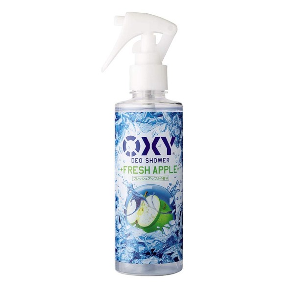 Oxy Cooling Deosher, Antiperspirant, Sebum Adsorption Micro Powder, Fresh Apple Scent, 6.8 fl oz (200 ml), Quasi-Drug