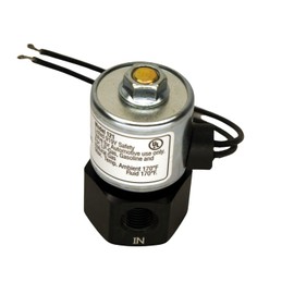 Advanced Fuel Components Propane 12 Volt Fuelock, Lock Off Valve 180 Degree