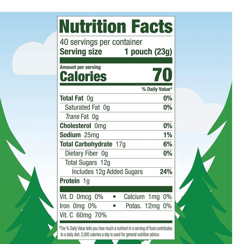 Unbranded Black Forest Fruit Flavored Snacks Juicy Bursts, Mixed Fruit,