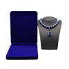JunningGor Jewelry Set Velvet Box Necklace Earring Ring Necklace Bracelet