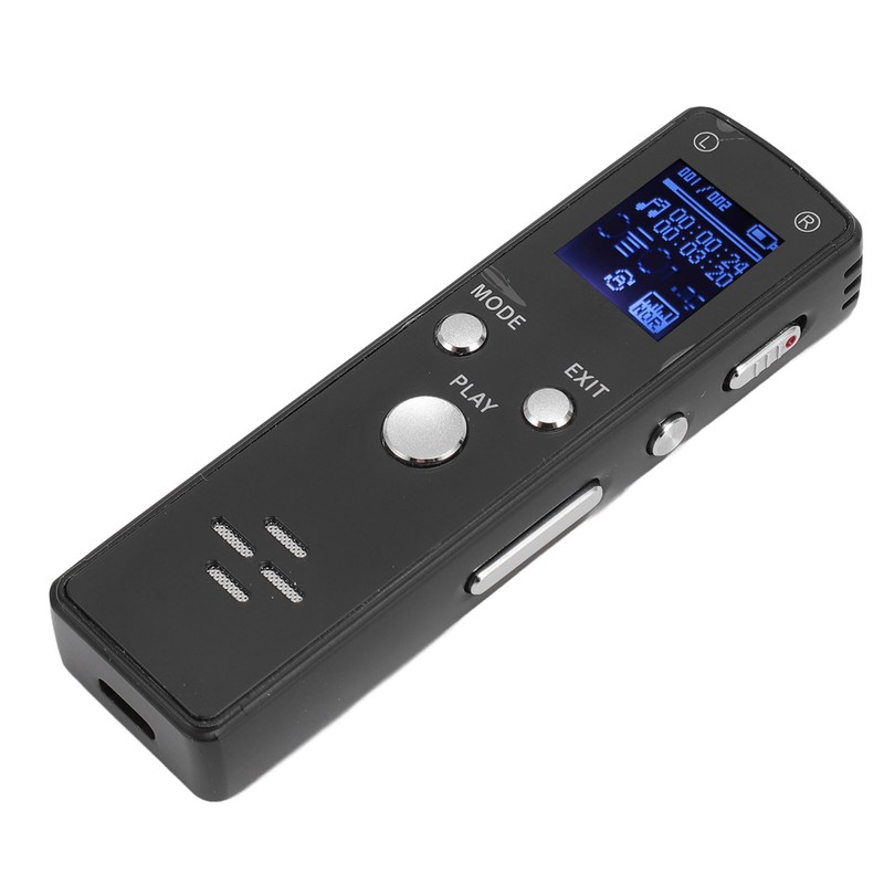Digital Voice Recorder Noise Reduction 220mAh MP3 Player Recorder Portable