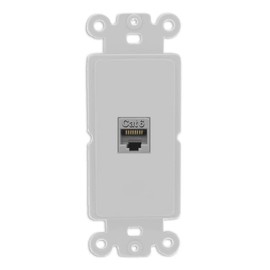RiteAV CAT6 Wall Plate Rocker Module [Gray]