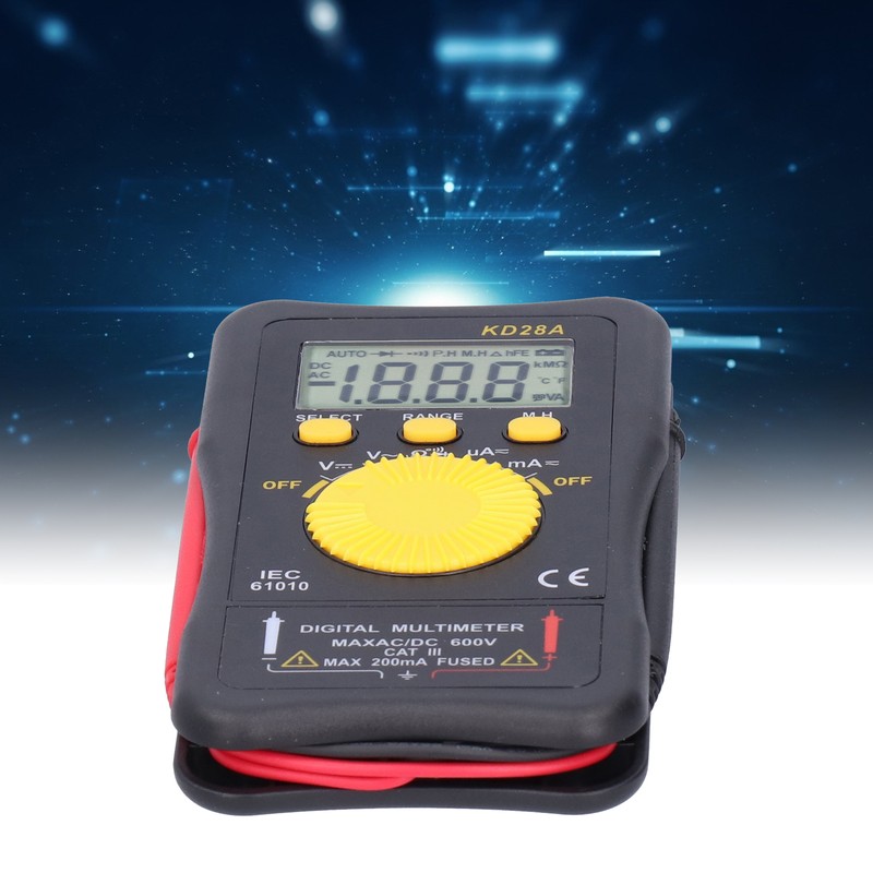 Multifunction Multimeter Intelligent Digital AntiInterference Automatic Overload Protection Voltmeter