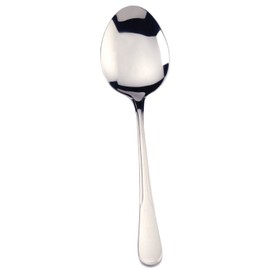 Monty de cuchara de servir de acero inoxidable pulido