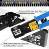 TAIWAIN RJ45 Crimper Kit Cable Network Repair Set Tool CAT5