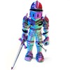 SAMIQU 3D Printed Skeleton Warrior Joint Free, Skeleton Knight Collectible