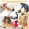 jojofuny 2pcs G Clamps for Woodwork Adjustable Screw Small Clamps