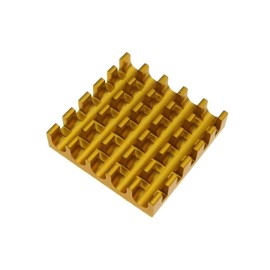 22225mm Heat Sink Top Mount - Golden - Pack of 5