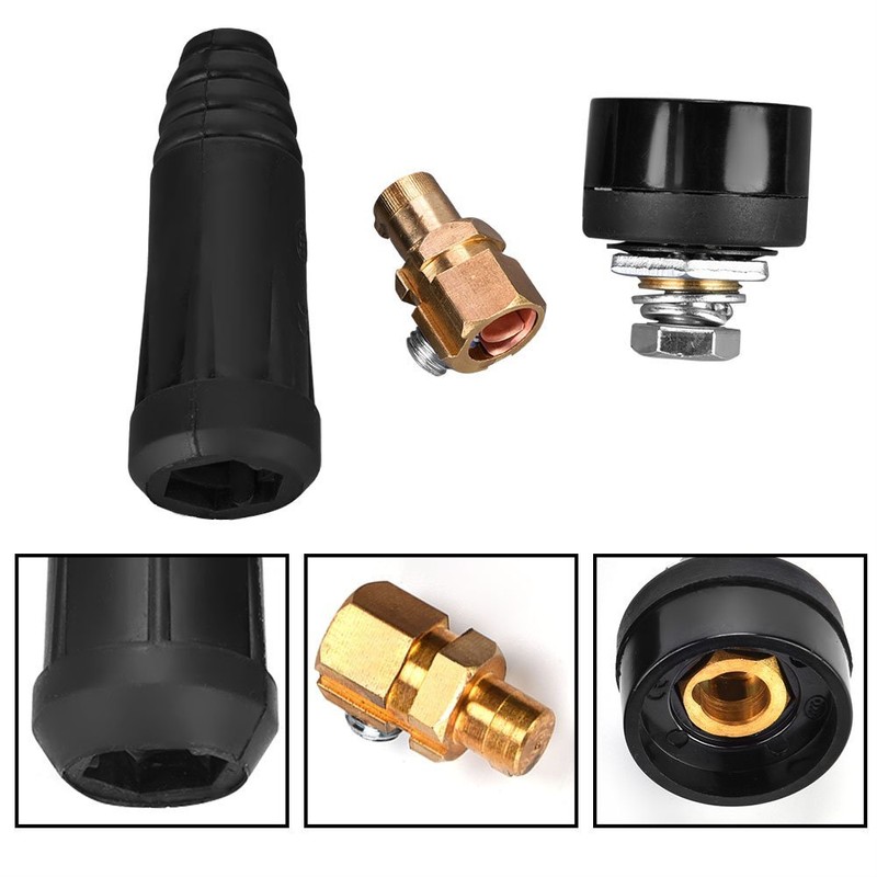 DKJ Series European Style Welding Cable Quick Coupling Plug and