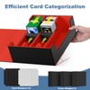 Mlikero Card Deck Case, 1800+ Trading Card Storage Box with