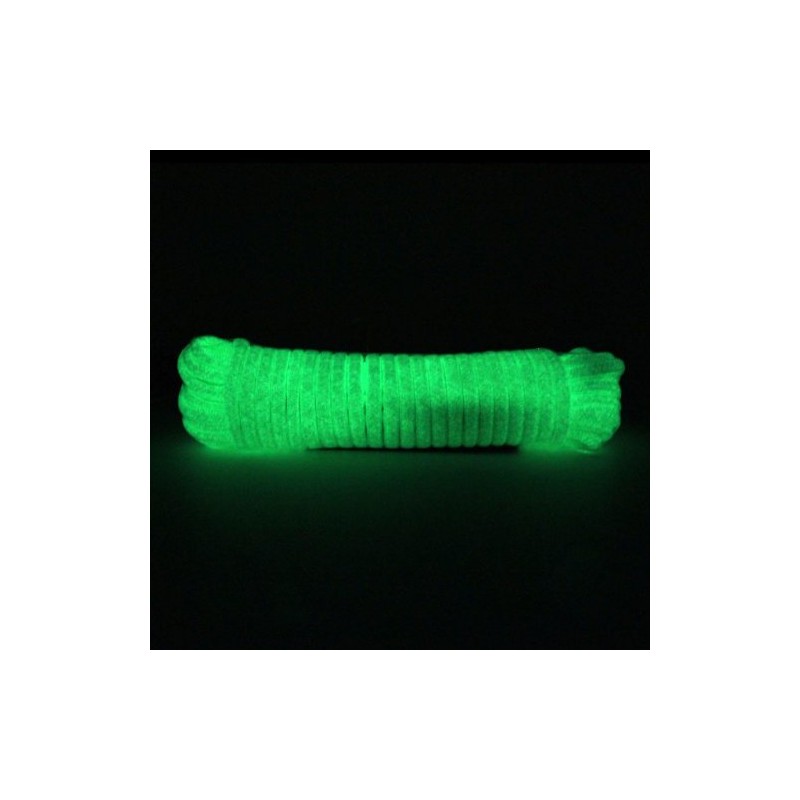 IIT 48798 3/8 x 50' Glow-in-The-Dark Rope