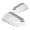 ECOTRIC Chrome ClipOn Mirror Covers Overlays Trims Shells Compatible With